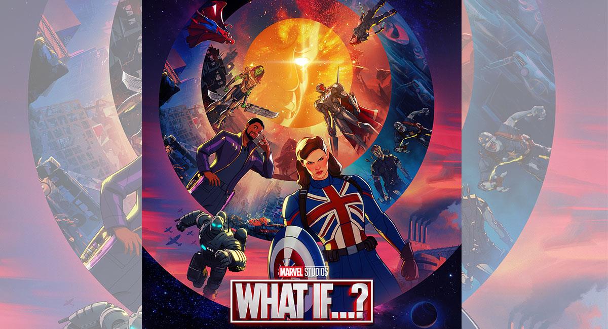 Así luce el póster oficial de "What If?" de Marvel Studios. Foto: Twitter @disneyplusla