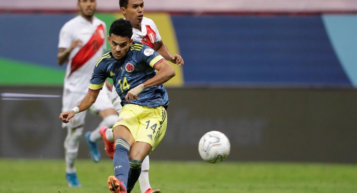 Colombia vence a Perú y queda tercero de la Copa América. Foto: EFE