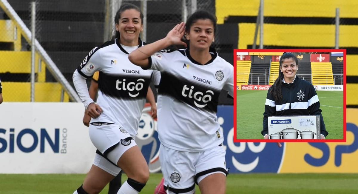 Polémica por premiar con ollas en el fútbol femenino. Foto: Instagram Prensa redes Olimpia.
