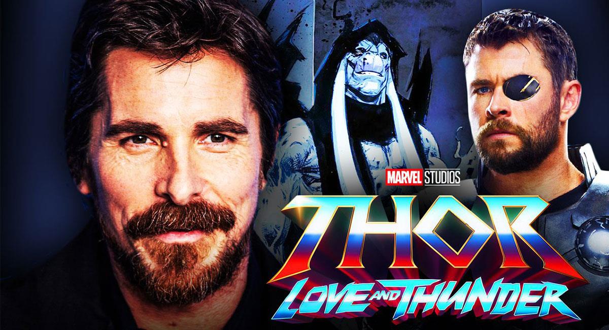 Christian Bale es uno de las novedades del elenco de "Thor Love and Thunder". Foto: Twitter @MCU_Direct