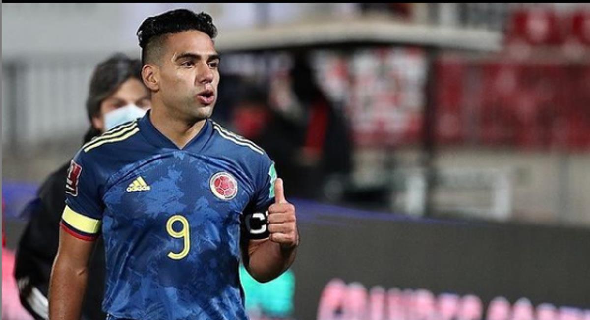 Radamel Falcao García jugador colombiano. Foto: Instagram Radamel Falcao García