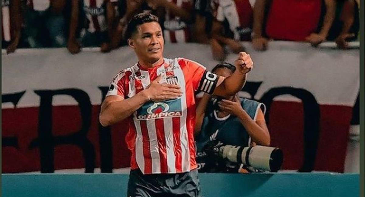 Teófilo Gutiérrez antiguo jugador del Júnior de Barranquilla. Foto: Instagram Teófilo Gutiérrez