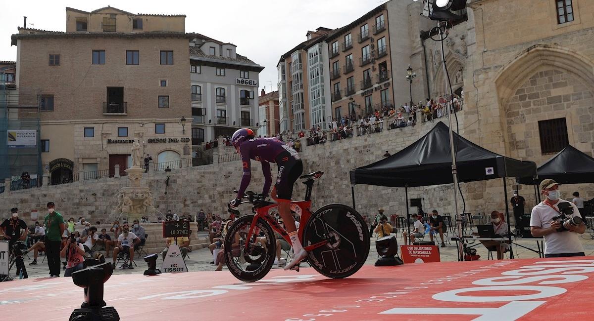 Contrarreloj, Etapa 1 Vuelta a España. Foto: EFE