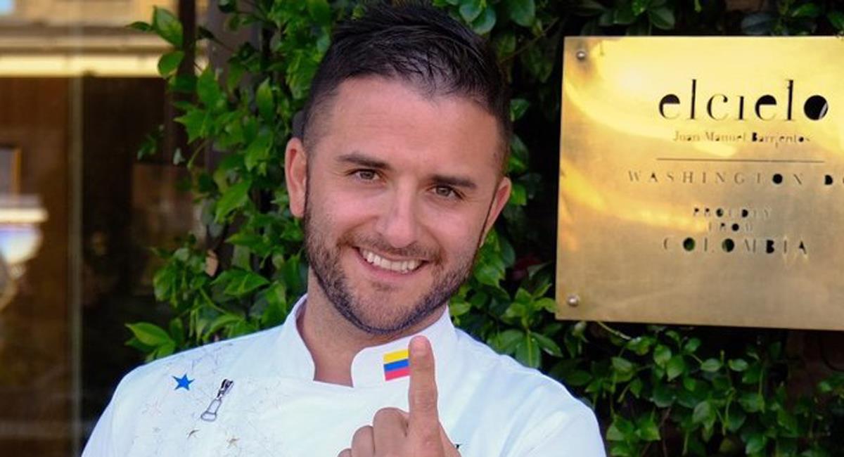Juan Manuel Barrientos es una estrella de la cocina colombiana y su restaurante recibió una estrella Michelin. Foto: Twitter @El_Especialito