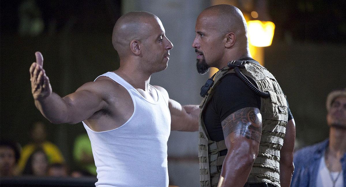 Vin Diesel y Dwayne Johnson son dos de los actores más exitosos de Hollywood. Foto: Twitter @TheFastSaga