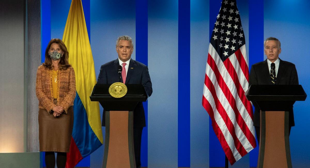 Duque anunció que Colombia recibirá a ciudadanos de Afganistán. Foto: Twitter @infopresidencia