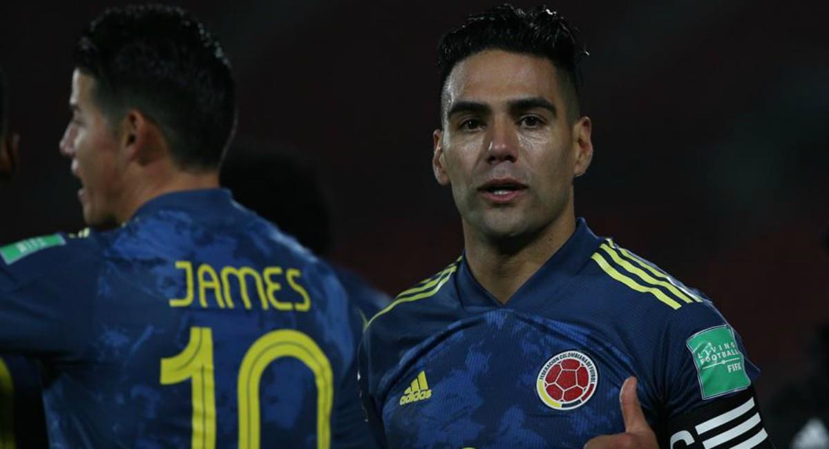Falcao el gran regreso de la Selección Colombia. Foto: EFE