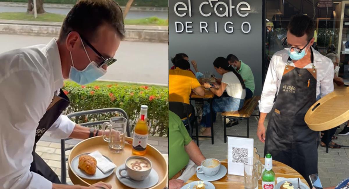 El café de Rigo cafetería de Rigoberto Urán. Foto: Instagram El café de Rigo