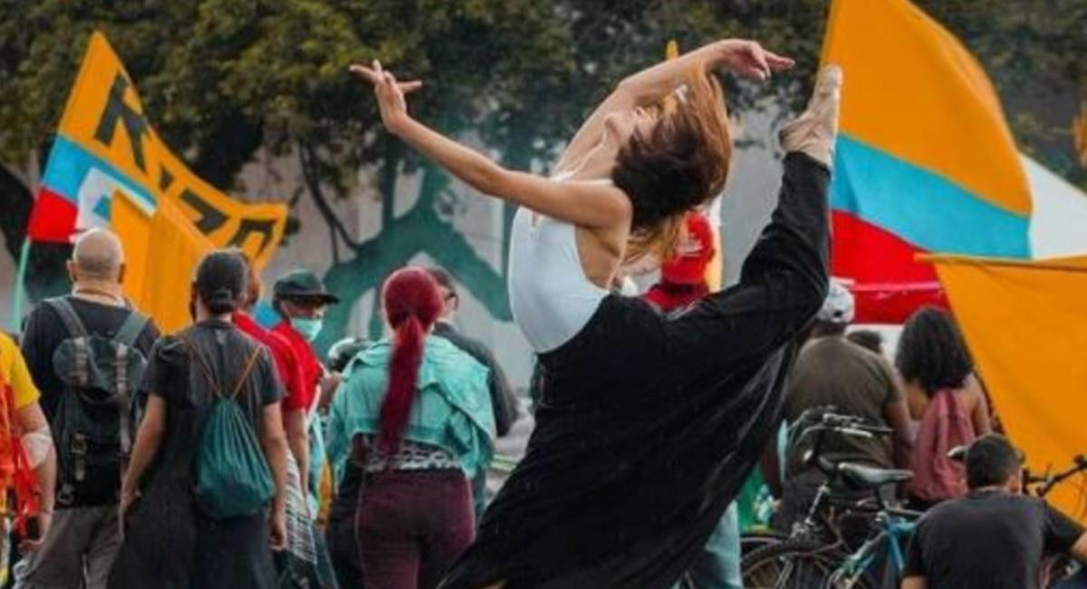 Nueva jornada de manifestaciones en rechazo a la nueva reforma tributaria. Foto: Instagram @primeralineacol.