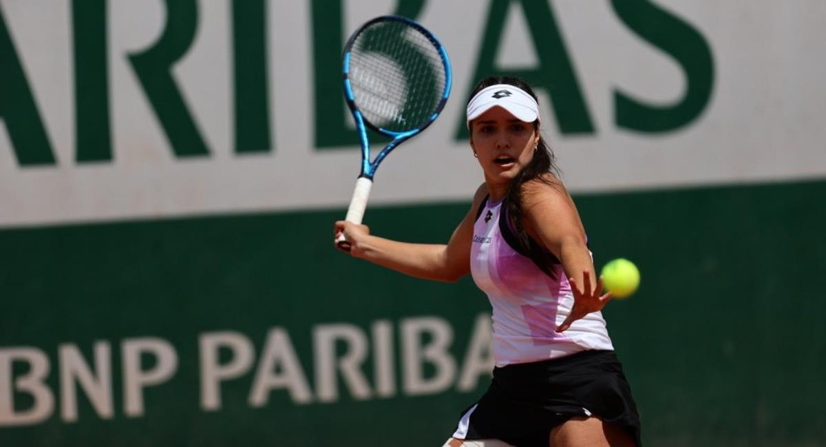María Camila Osorio se enfrentará a Ons Jabeur en el US Open. Foto: Twitter Prensa redes María Osorio.