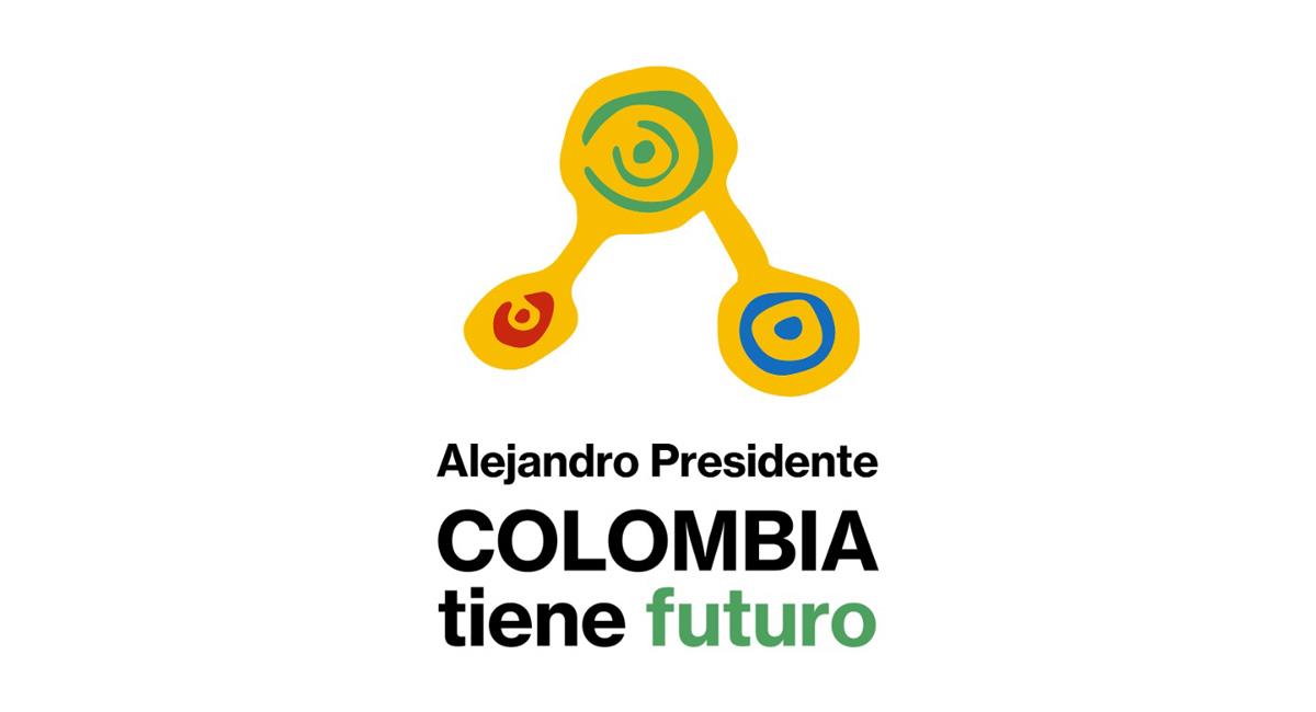 Múltiples sensaciones e interpretaciones ha generado el logo de la campaña presidencial de Alejandro Gaviria. Foto: Twitter @agaviriau