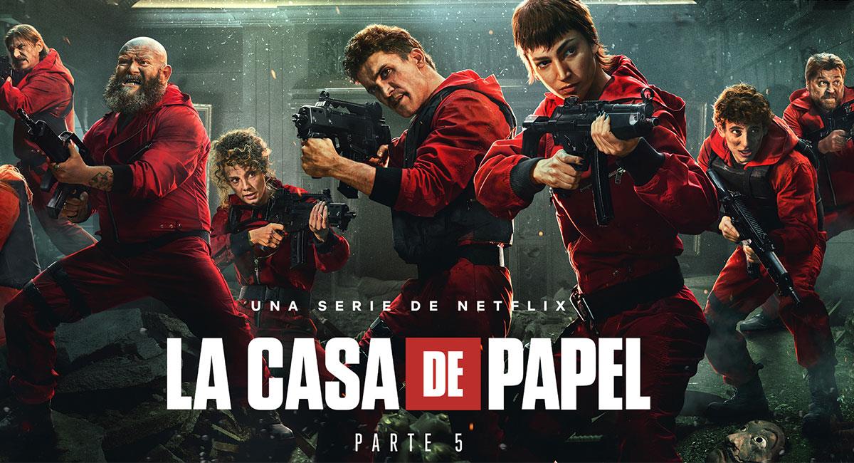 "La Casa de Papel" ha sido una de las series insignia de Netflix. Foto: Twitter @lacasadepapel