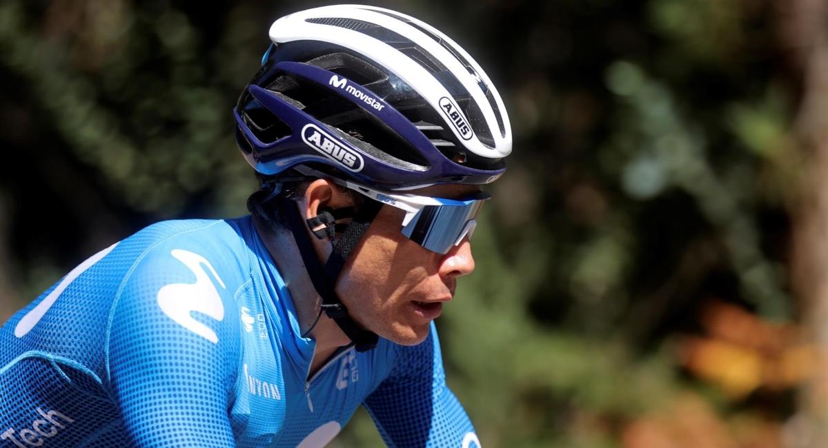 Supermán' López se retiró de la Vuelta a España. Foto: EFE