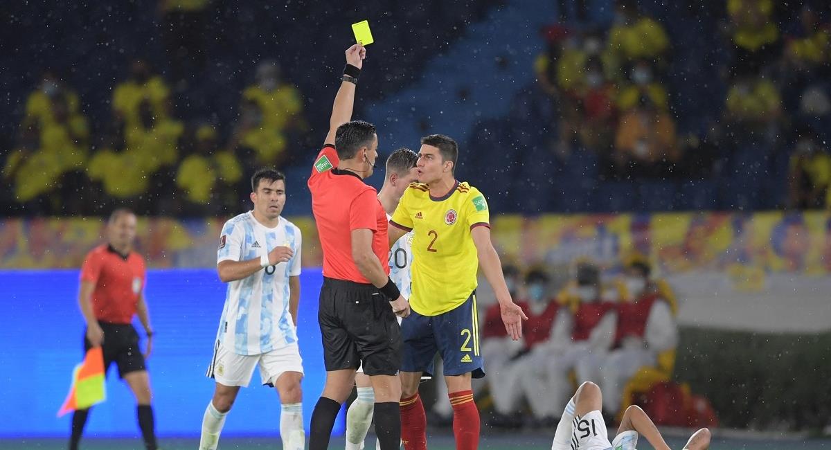 Los jugadores que de recibir una amarilla se perderían el juago ante Chile. Foto: AFP