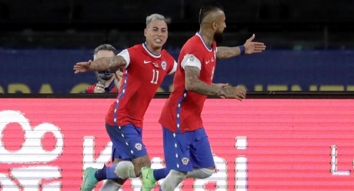 Chile con novedades para enfrentar a Colombia. Foto: EFE