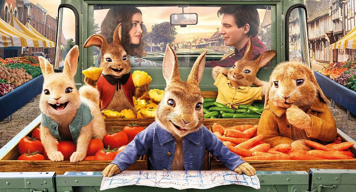 La nueva cinta de "Peter Rabbit" llega este fin de semana a las salas de cine. Foto: Twitter @PeterRabbit