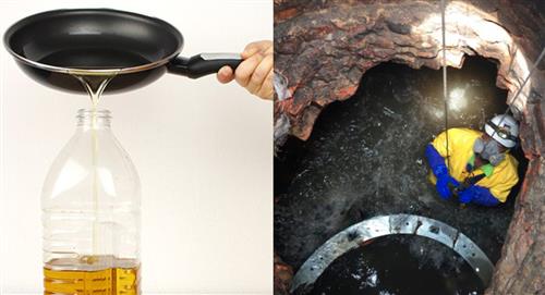Empresas de alcantarillado piden a los ciudadanos no verter aceite usado en los lavaplatos