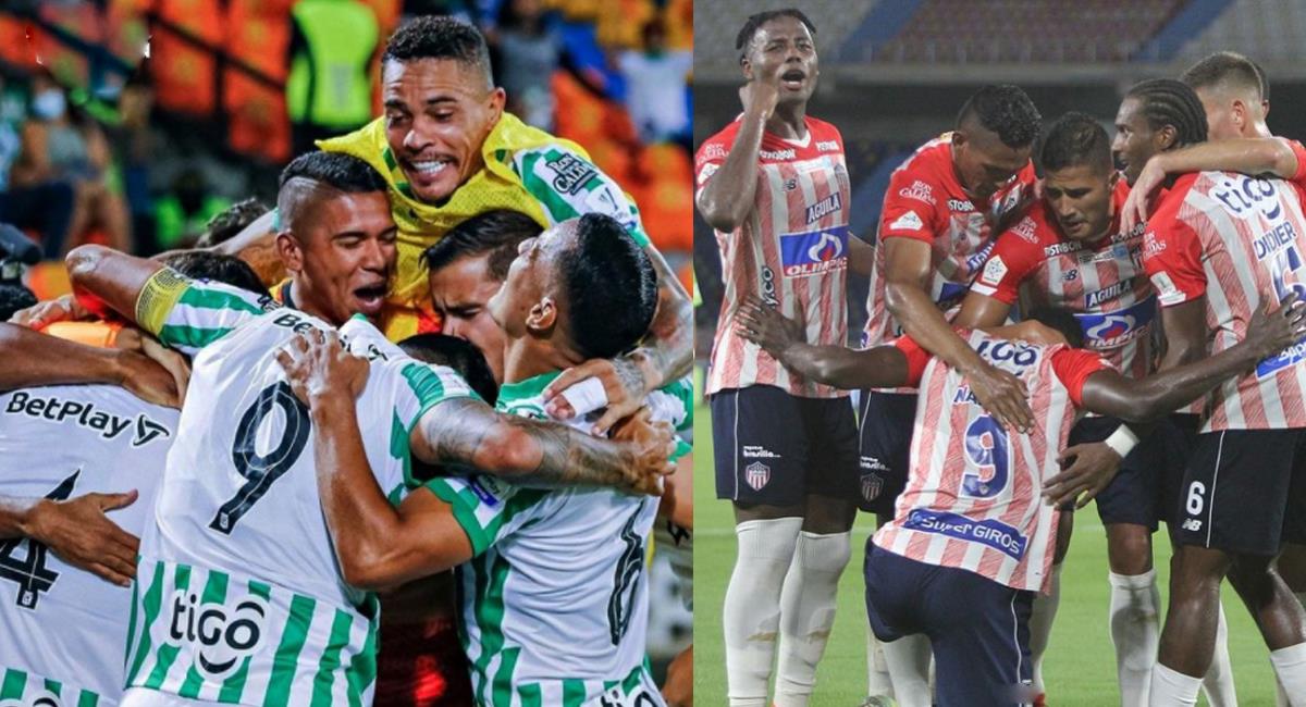 Foto: Instagram Atlético Nacional /Junior de Barranquilla
