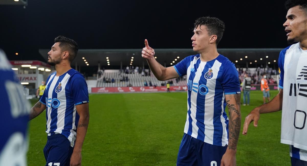 Luis Díaz y Mateus Uribe inamovibles en un Porto que sigue imparable. Foto: Twitter @FCPorto