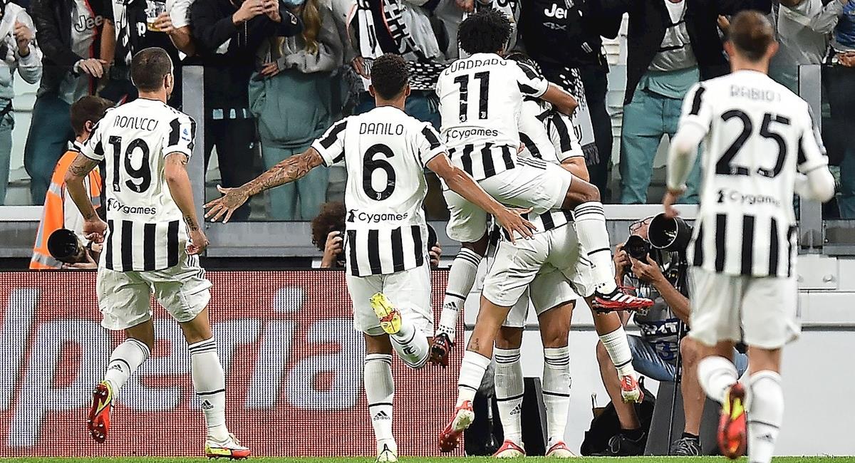 Cuadrado titular en la segunda victoria de la Juventus en la Serie A. Foto: EFE