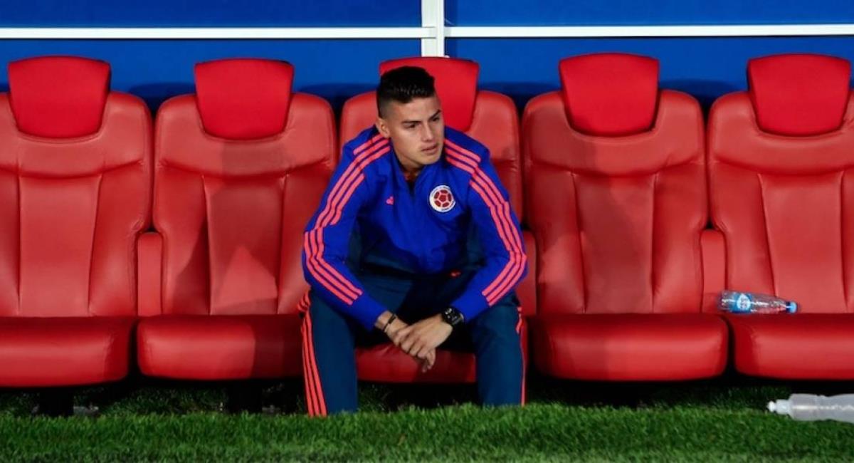 James Rodríguez no será convocado a la Selección Colombia. Foto: Getty Images
