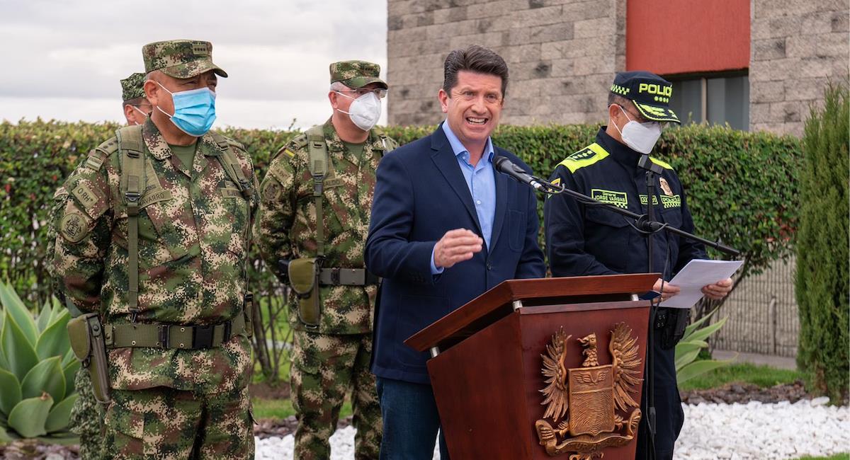 Diego Molano, ministro de Defensa. Foto: Twitter @Diego_Molano