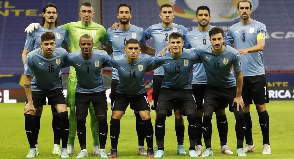 Convocados de Uruguay para enfrentar a Colombia. Foto: Instagram Prensa redes Luis Suárez.