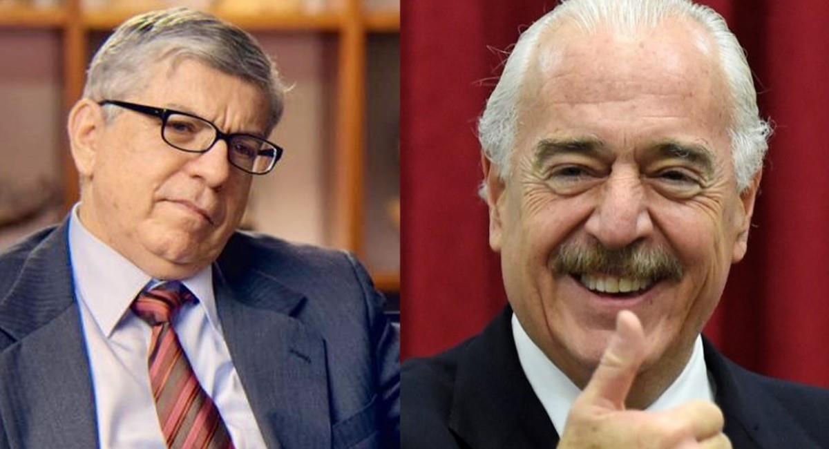 Expresidentes Gaviria y Pastrana involucrados en escándalo de paraísos fiscales. Foto: Twitter @Rocio30267773 y @SoyArellan.