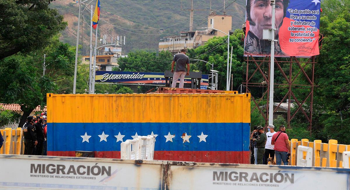 Colombia y Venezuela trabajan en la reapertura de la frontera. Foto: EFE