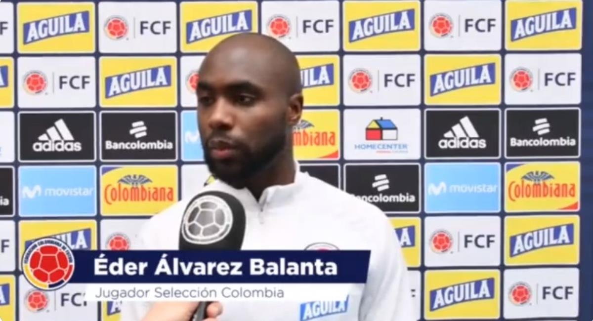 Balanta habló de lo que será el partido ante Uruguay. Foto: Twitter Prensa redes Selección Colombia.
