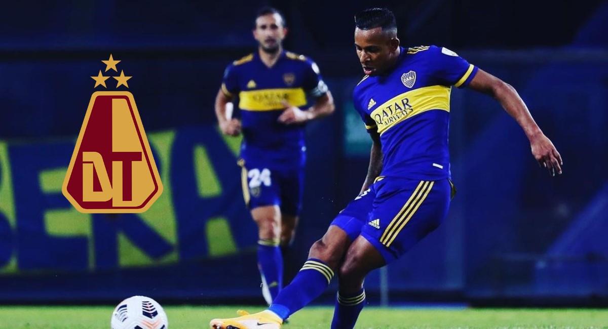 Tolima demandaría a Boca Juniors por Sebastián Villa. Foto: Instagram Prensa redes Sebastián Villa.