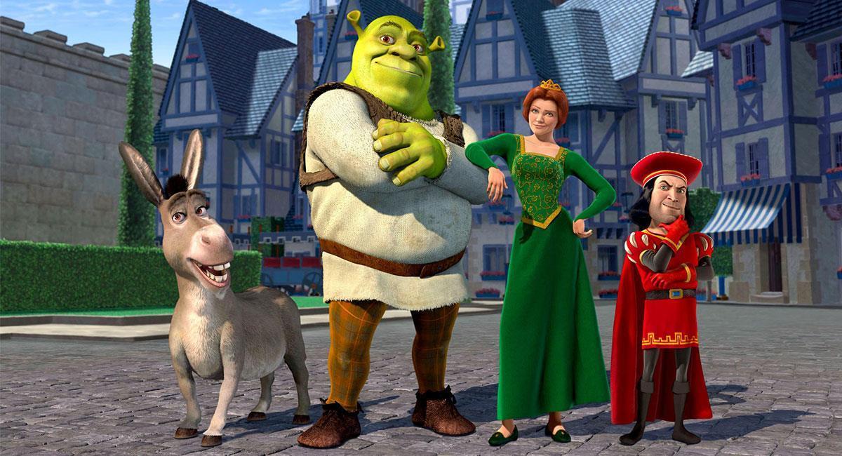 Las cuatro cintas de "Shrek" son recordadas por chicos y grandes. Foto: Twitter @Dreamworks