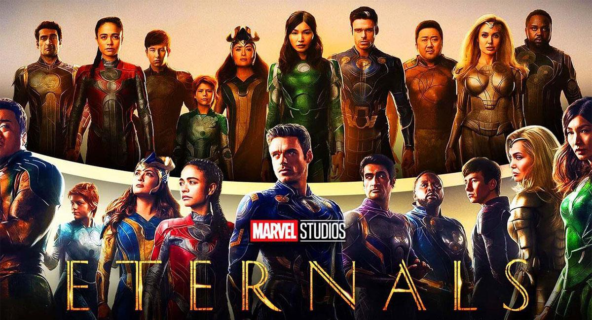 "Eternals" será la tercer película de Marvel Studios estrenada en 2021. Foto: Twitter @MCU_Direct