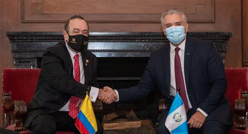 Colombia y Guatemala acuerdan trabajar en lucha contra drogas