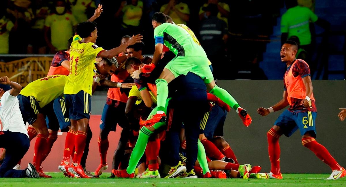 El record que igualó la Selección Colombia. Foto: EFE