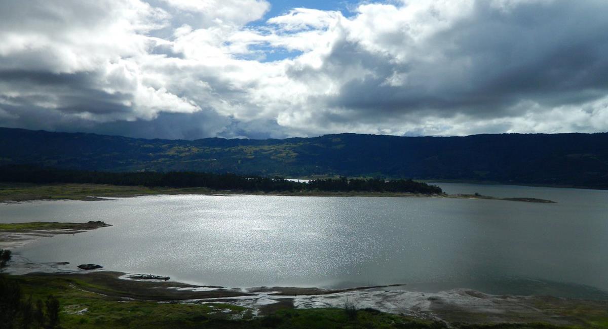 La Laguna de Guatavita tiene sus mitos y leyendas, que son parte del atractivo para visitarla. Foto: Twitter @colombia_hist