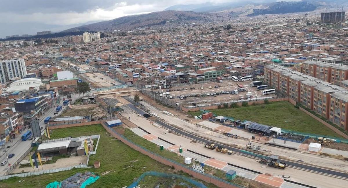 La construcción beneficiará a más de 350 mil personas del sector. Foto: Alcaldía de Bogotá