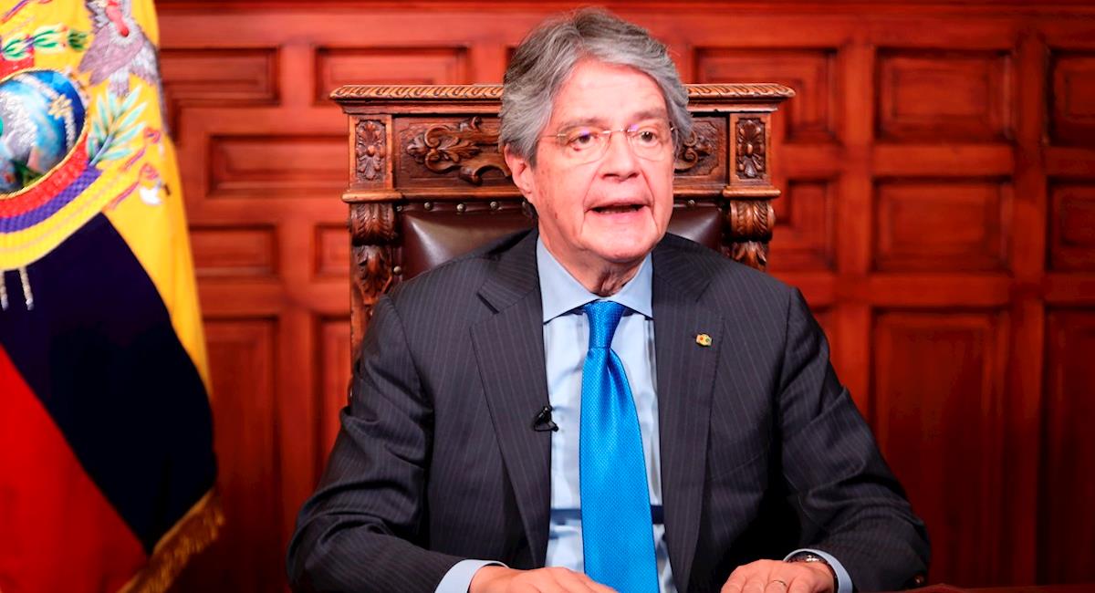 Guillermo Lasso, presidente de Ecuador. Foto: EFE