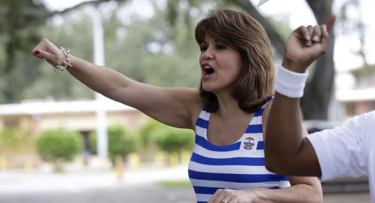 Annette Taddeo, colombiana aspirante a la gobernación de Florida. Foto: Twitter @Annette_Taddeo