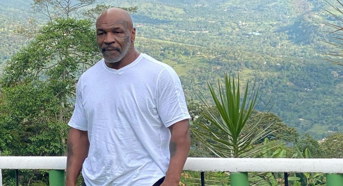 Mike Tyson está en Colombia. Foto: Instagram Prensa redes Mike Tyson.