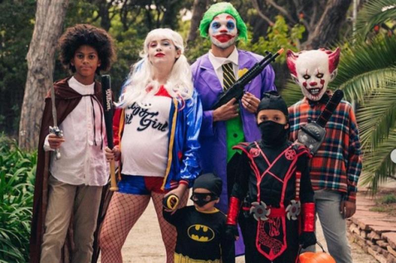 Los mejores disfraces de los futbolistas y sus familias para celebrar  Halloween 2021