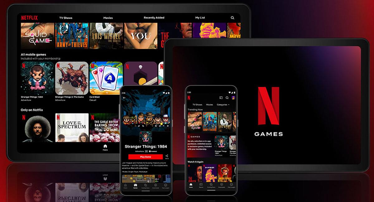 Netflix quiere triunfar en los videojuegos como ya lo hizo en el 'streaming'. Foto: Twitter @NetflixGeeked