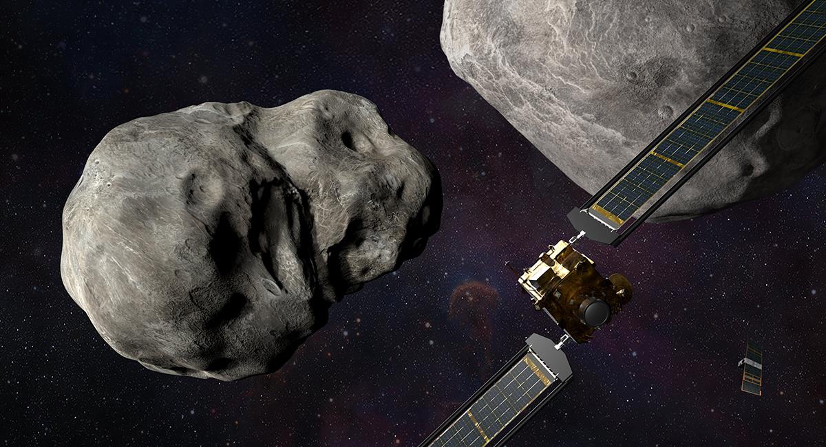 “Defensa planetaria”: Nave de la NASA golpeará un asteroide para cambiar su trayectoria. Foto: Twitter @NASA