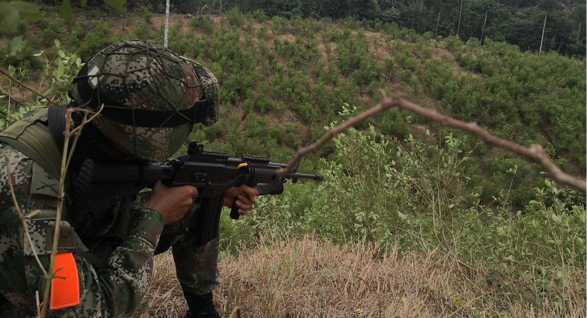 Ejército abatió a jefe de disidencias de las FARC. Foto: Twitter @mindefensa