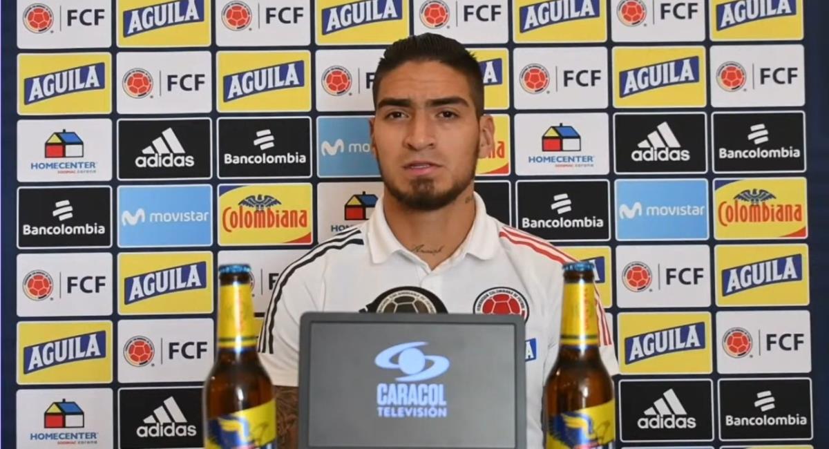 Cristian Arango habló del duelo ante Paraguay. Foto: Youtube Federación Colombiana de Fútbol