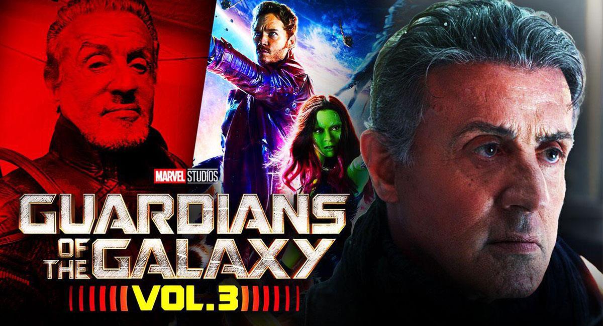 Sylvester Stallone volverá a tener una aparición en "Guardianes de la Galaxia Vol.3". Foto: Twitter @MCU_Direct