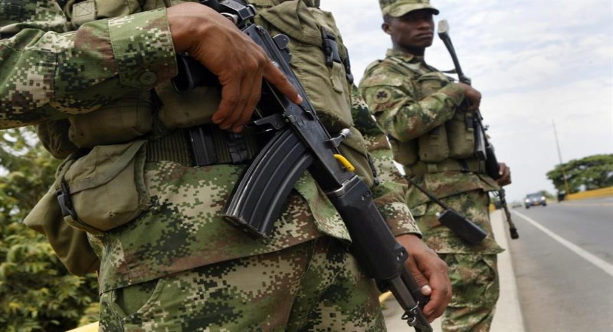 Ejército de Colombia. Foto: EFE