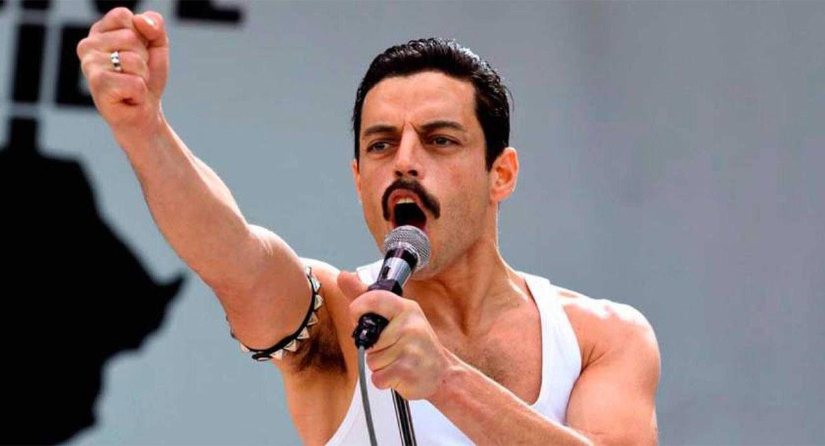 Rami Malek protagonizó la galardonada cinta "Bohemian Rhapsody". Foto: Twitter @BoRhapMovie