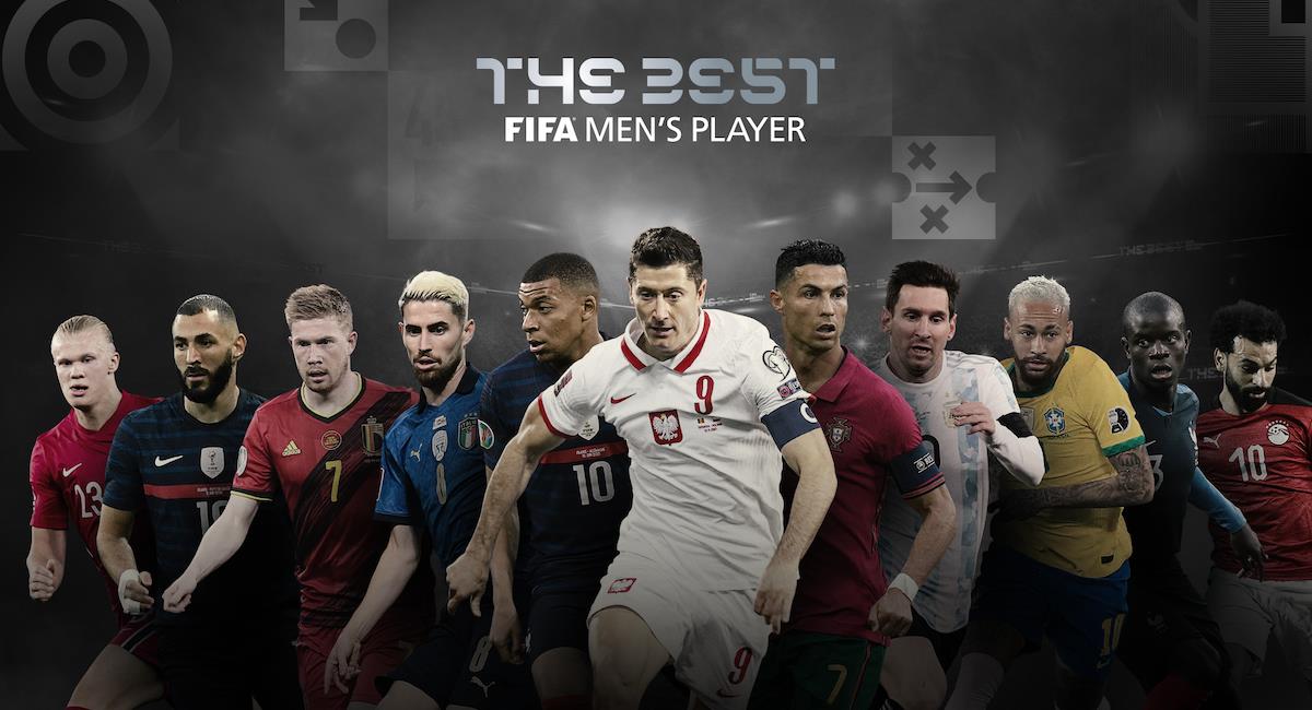 Estas son las listas de los nominados a The Best. Foto: FIFA