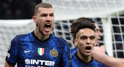 Inter vence a Shakhtar con doblete de Dzeko